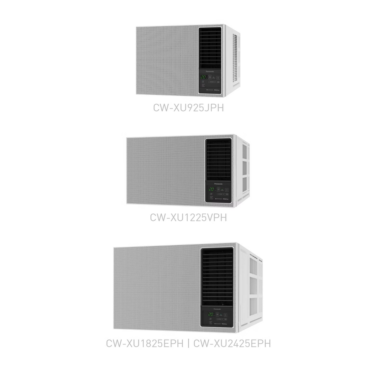 Panasonic CW-XU1825EPH 2.0 HP Full DC Window Type Inverter Air Conditioner with nanoe™ X Technology