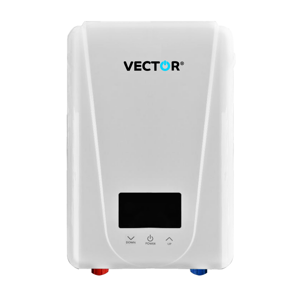 Vector VMP-55 5.5Kw 3-Steps Control Multipoint Instant Water Heater (White)
